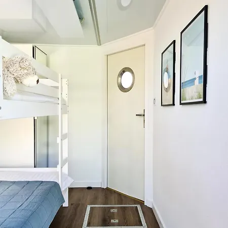 Houseboat In Azy By Jamno And Sea Łazy