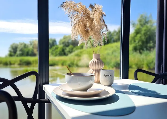 Houseboat In Azy By Jamno And Sea *